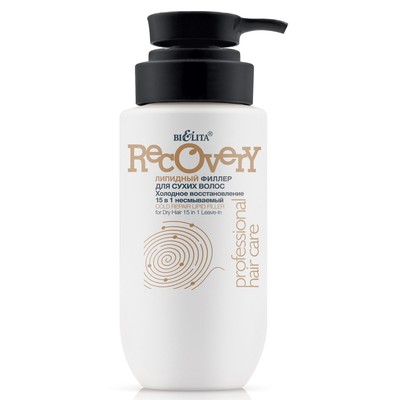 Белита Professional HAIR CARE Филлер для сухих волос липидный ХОЛОДНОЕ ВОССТАНОВЛЕНИЕ 15 в 1 несмываемый 240 мл