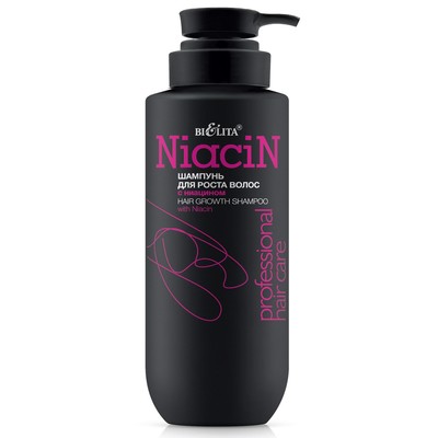 Белита Professional HAIR CARE  Шампунь для роста волос с ниацином 500мл